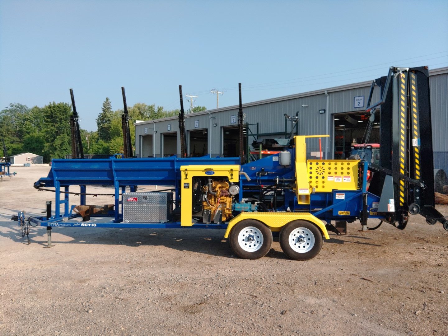 Image of Wallenstein log splitter product page on eBay