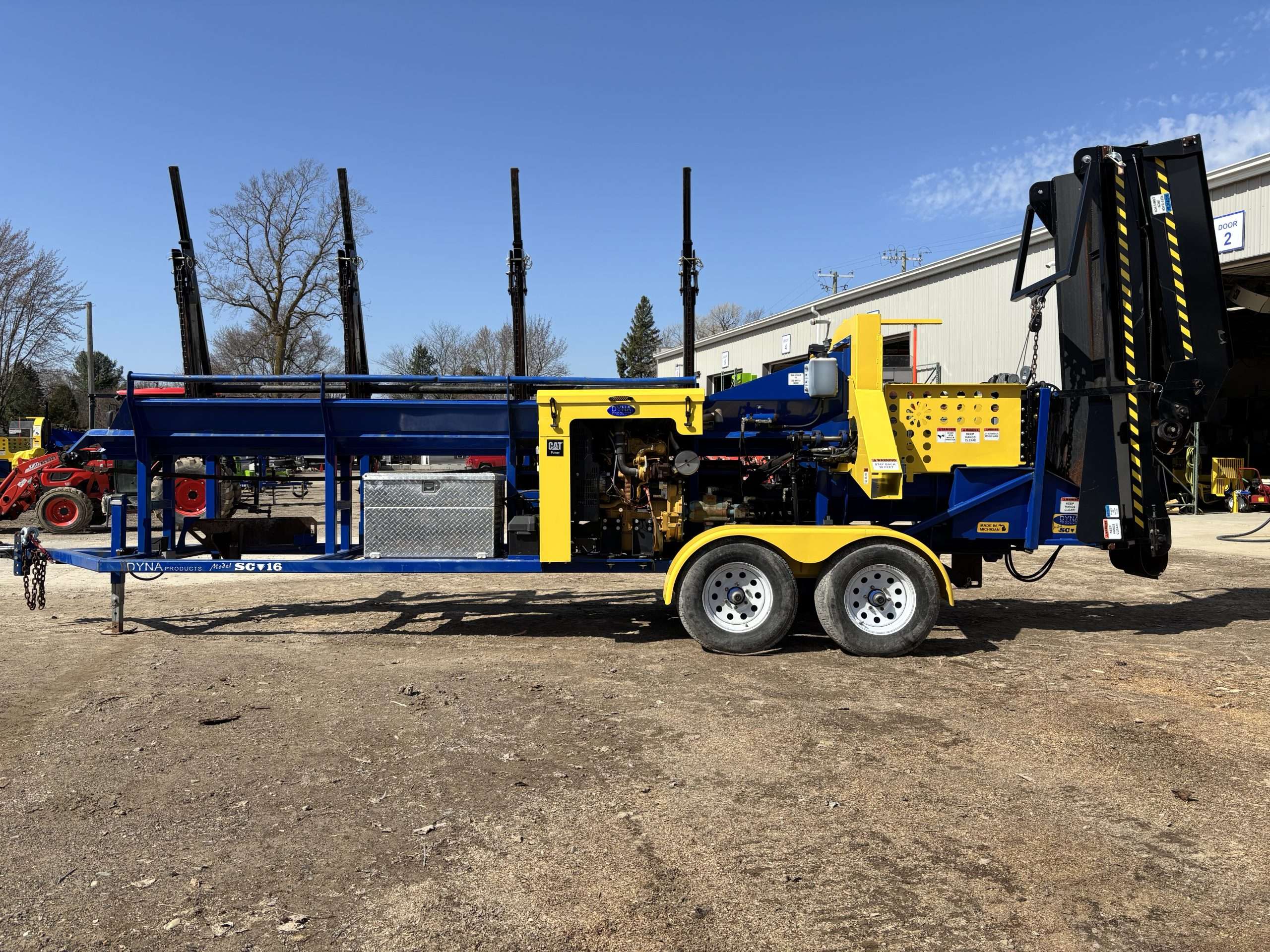 Factory Refurbished DYNA 2020 SC-16 CAT DieselFirewood Processor
