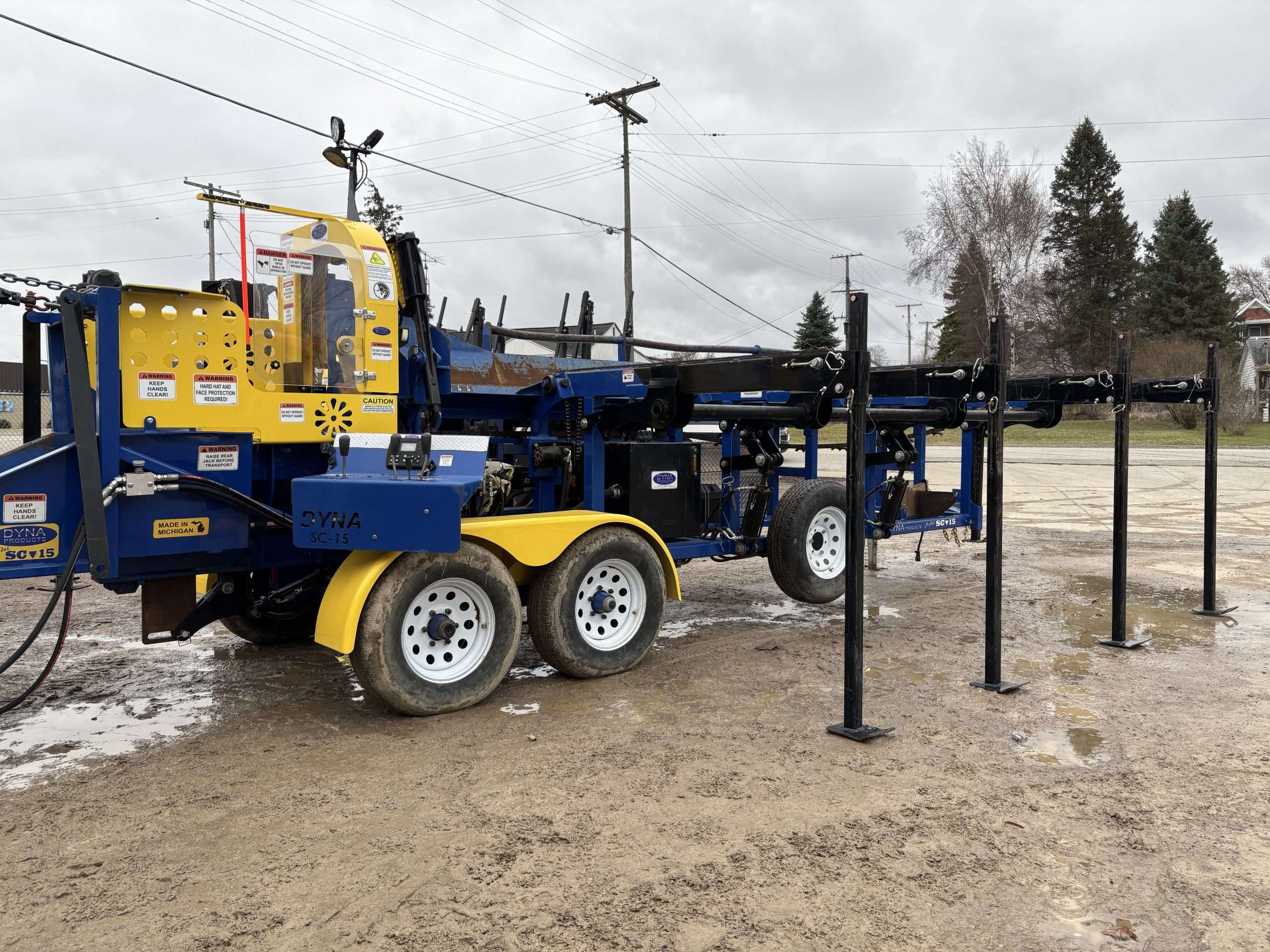 Factory Refurbished DYNA 2020 SC-15 CAT DieselFirewood Processor