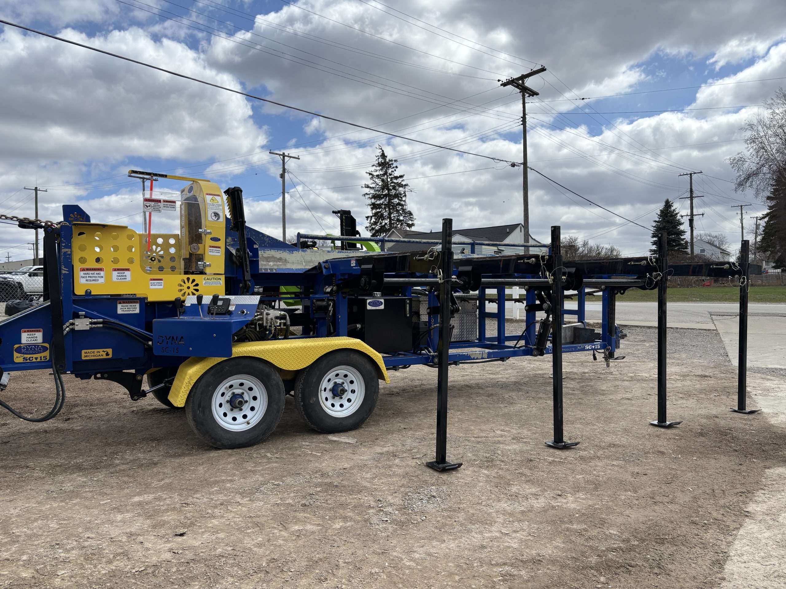 Factory Refurbished DYNA 2021 SC-15 CAT DieselFirewood Processor