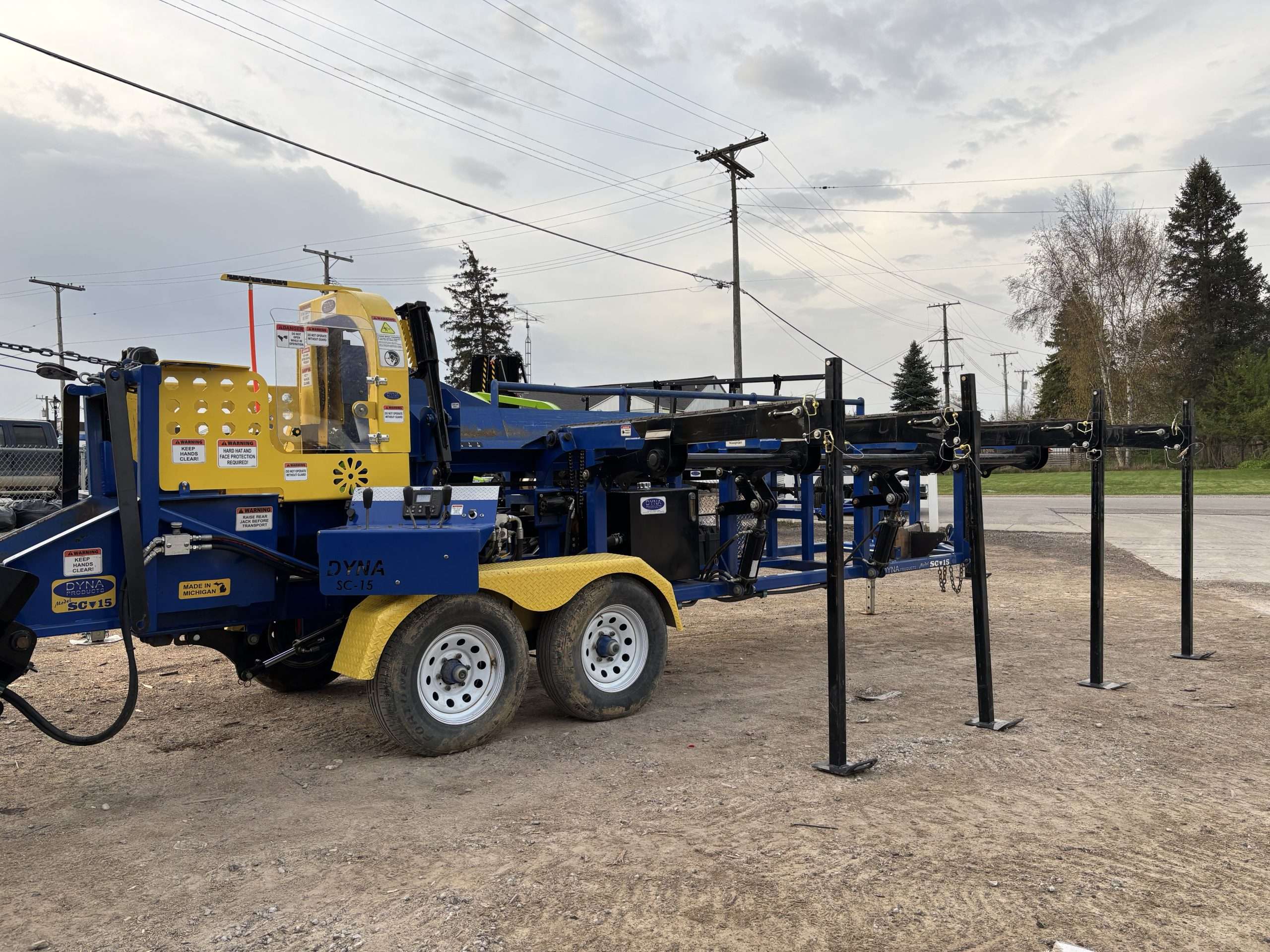 Factory Refurbished DYNA 2021 SC-15 CAT DieselFirewood Processor