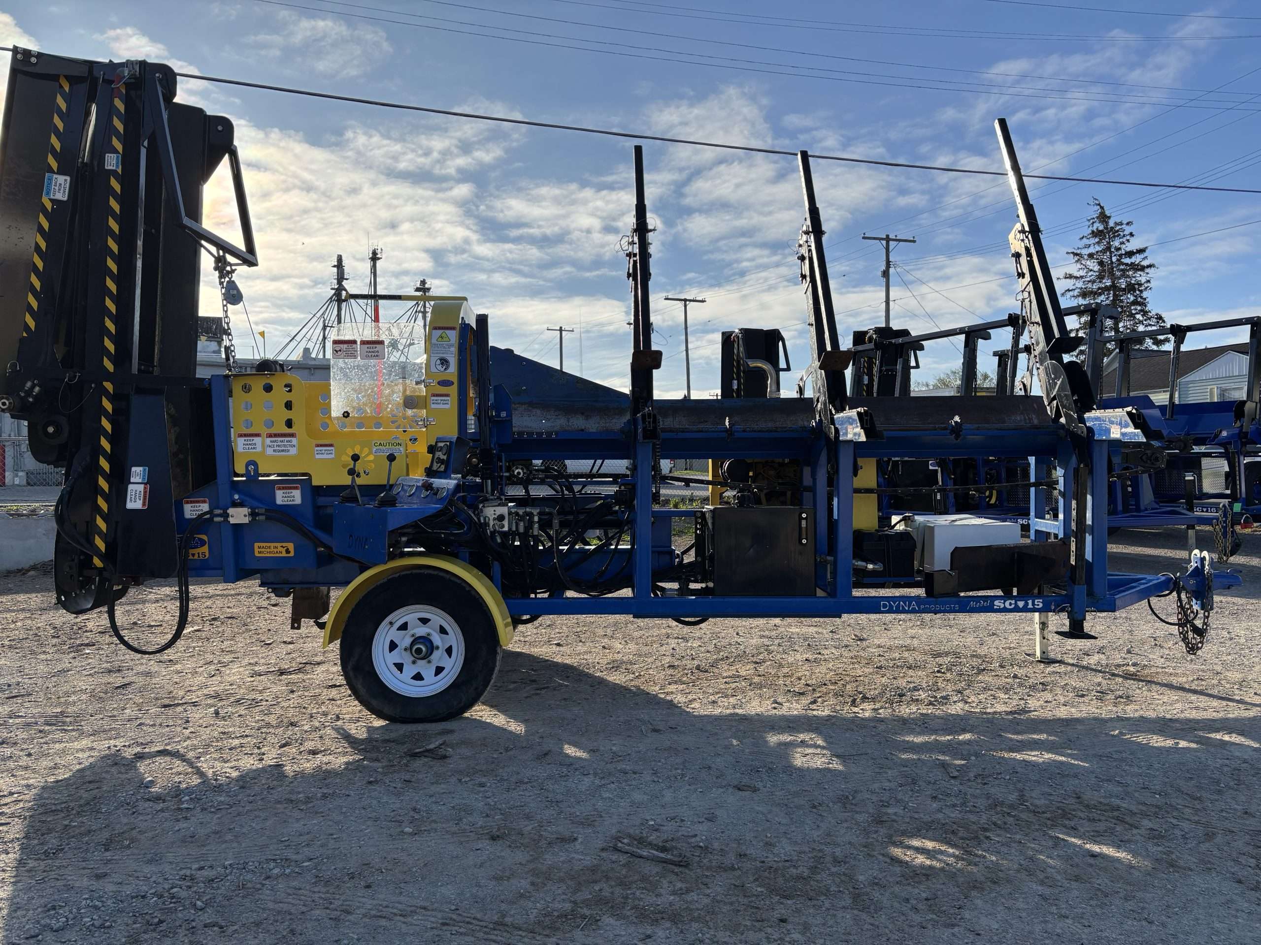 Factory Refurbished DYNA 2017 SC-15 CAT DieselFirewood Processor
