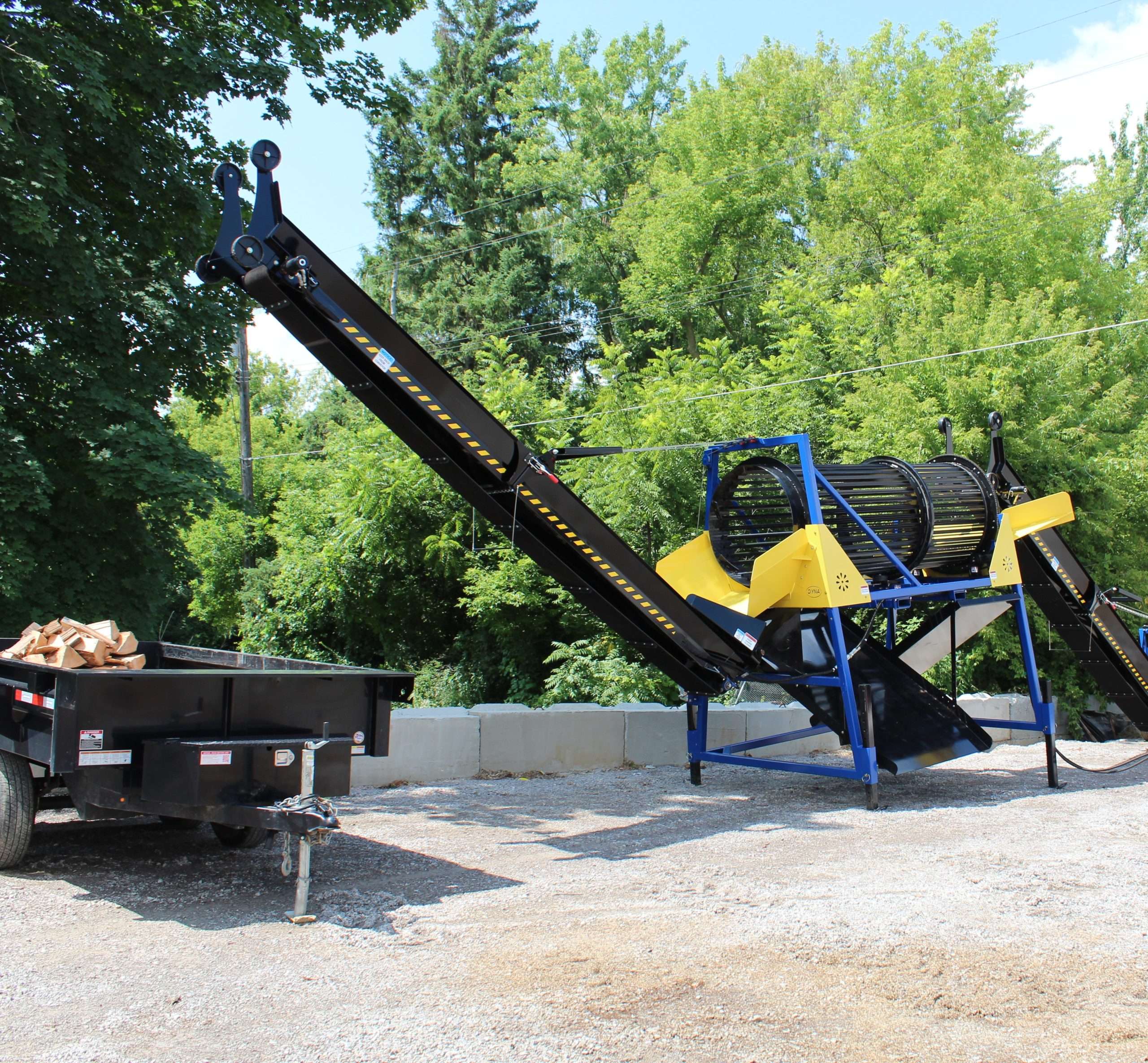 Firewood Tumbler-Dyna Firewood Processors