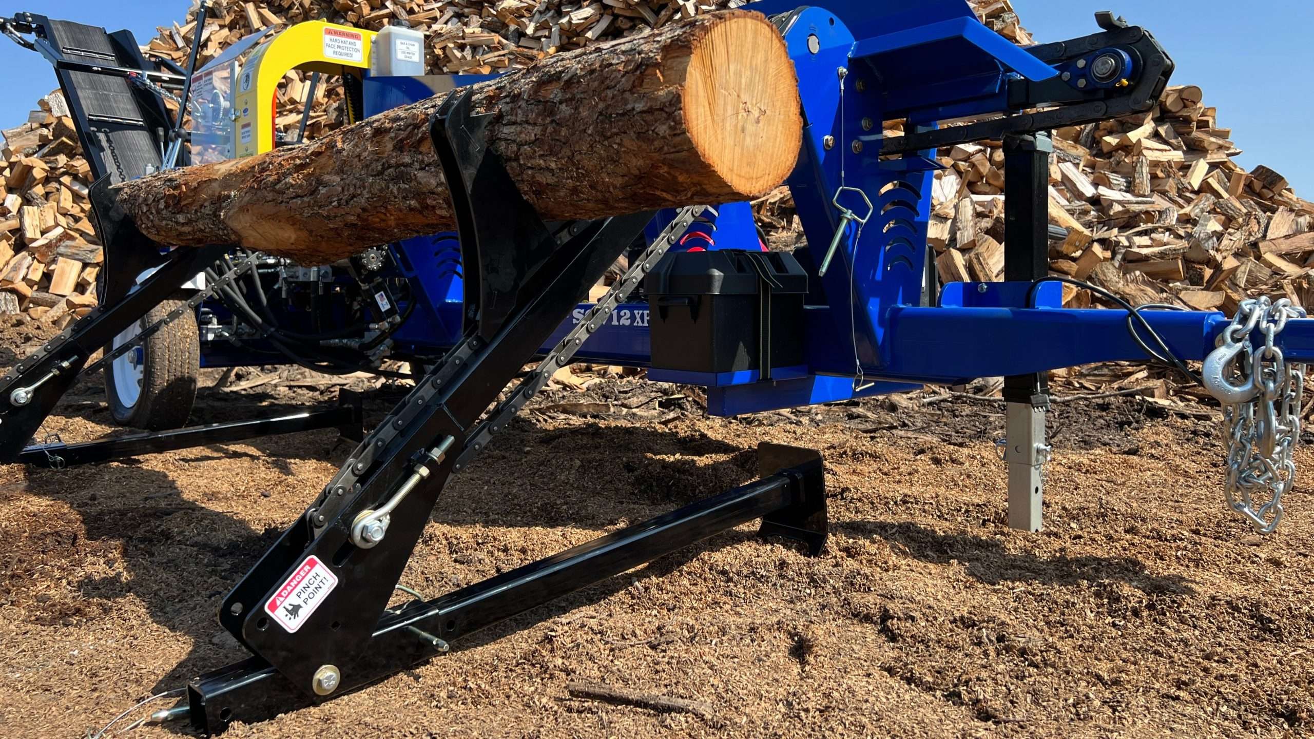 Option to Load from Ground - DYNA Firewood Processor