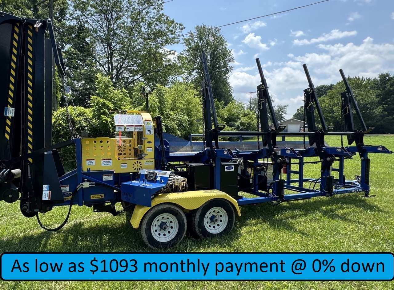 Factory Refurbished DYNA 2021 SC-16 CAT DieselFirewood Processor