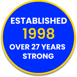 Established 1998 - Over 27 Years Strong