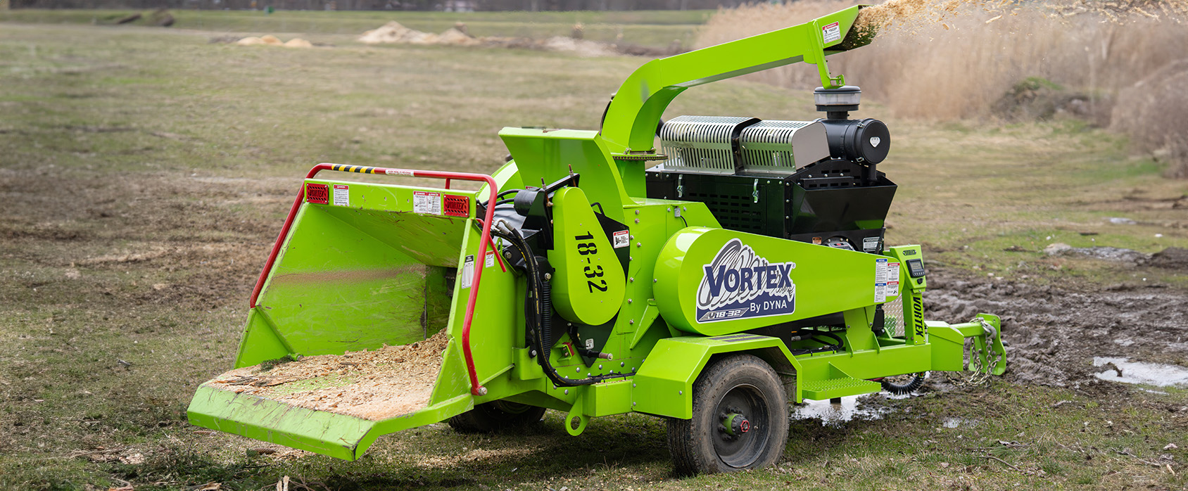DYNA Vortex V18-32 Wood Chipper