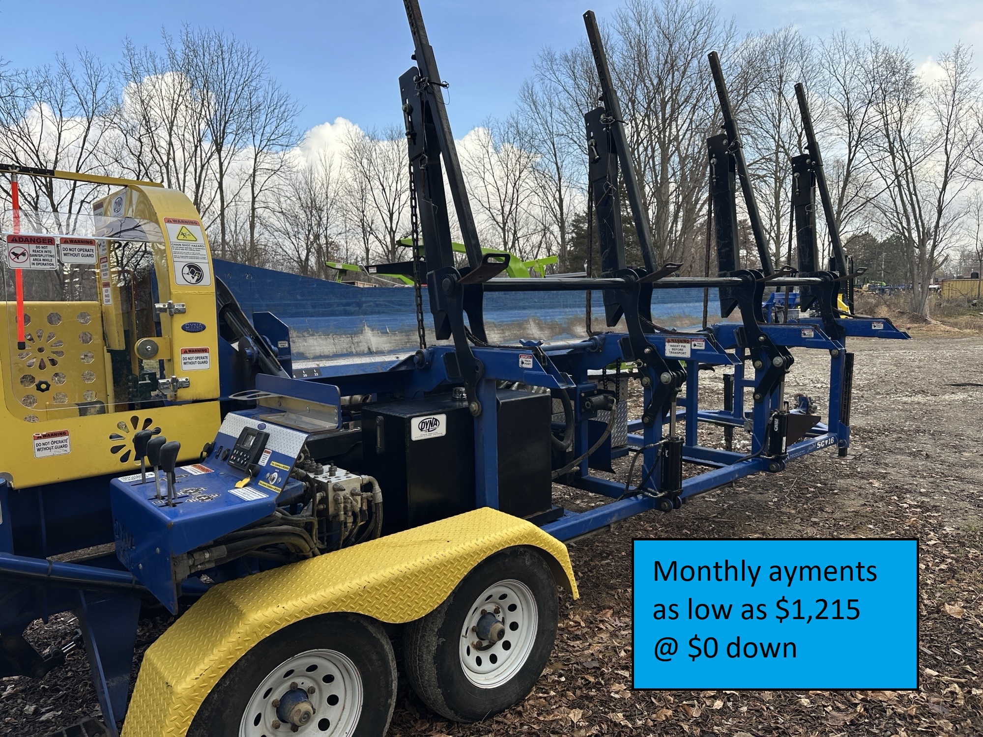 Factory Refurbished DYNA 2022 SC-16 Kohler DieselFirewood Processor