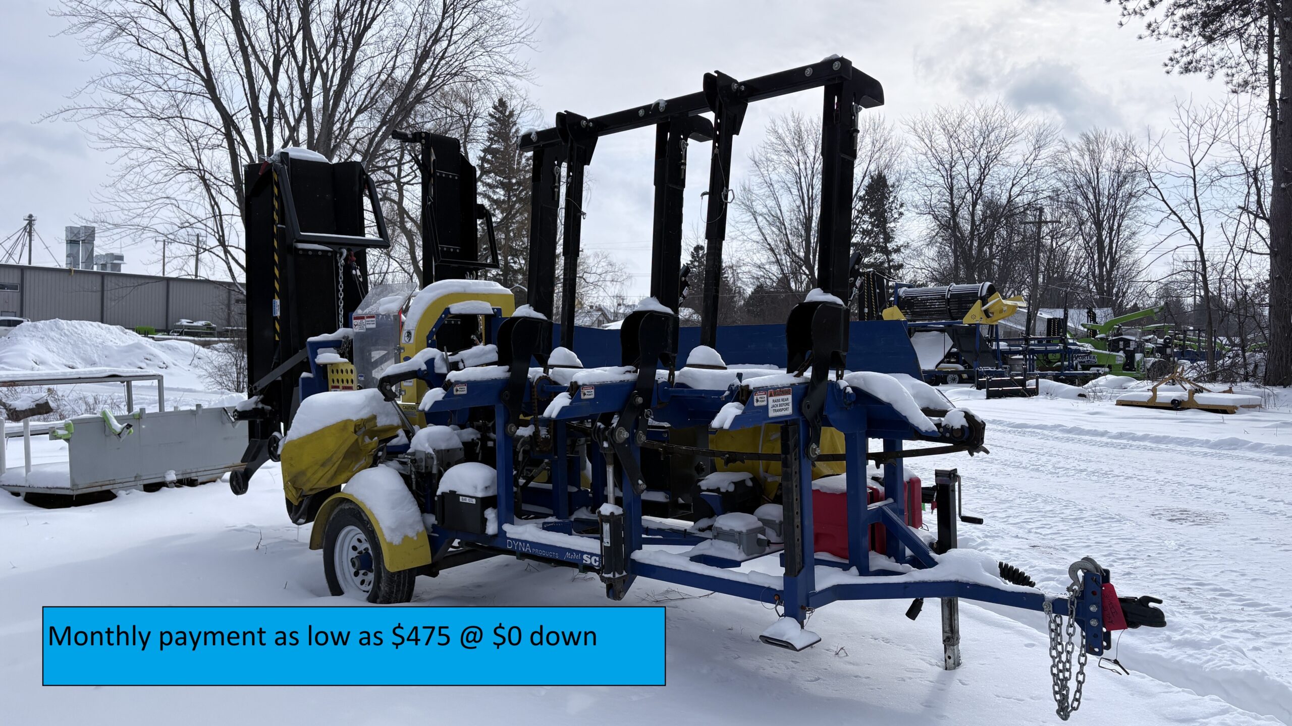 Used DYNA 2023 SC-14 Kohler GasFirewood Processor