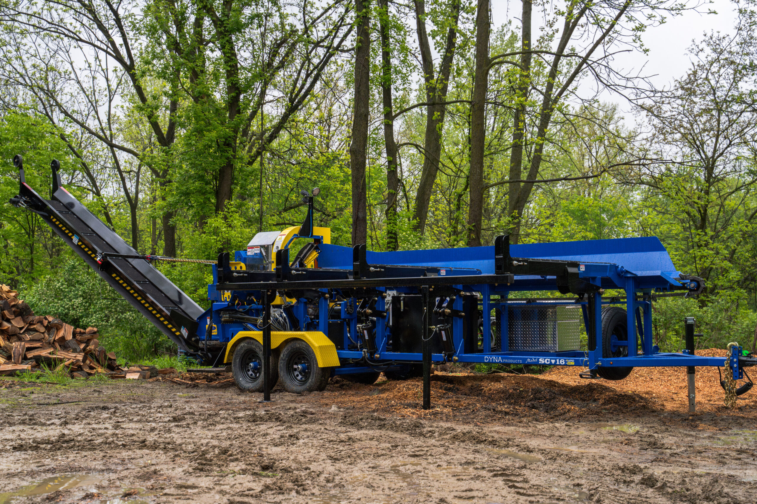 Process More Firewood with the DYNA SC-16 Rapid Split