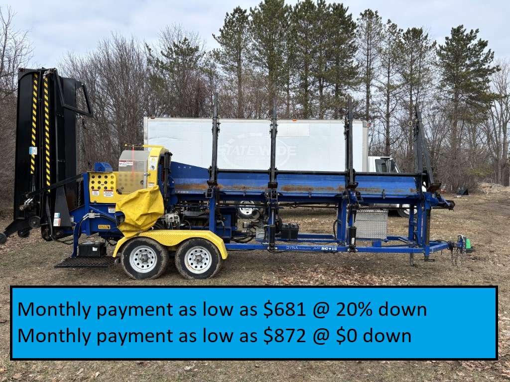 Used DYNA 2022 SC-15 Kohler GasFirewood Processor