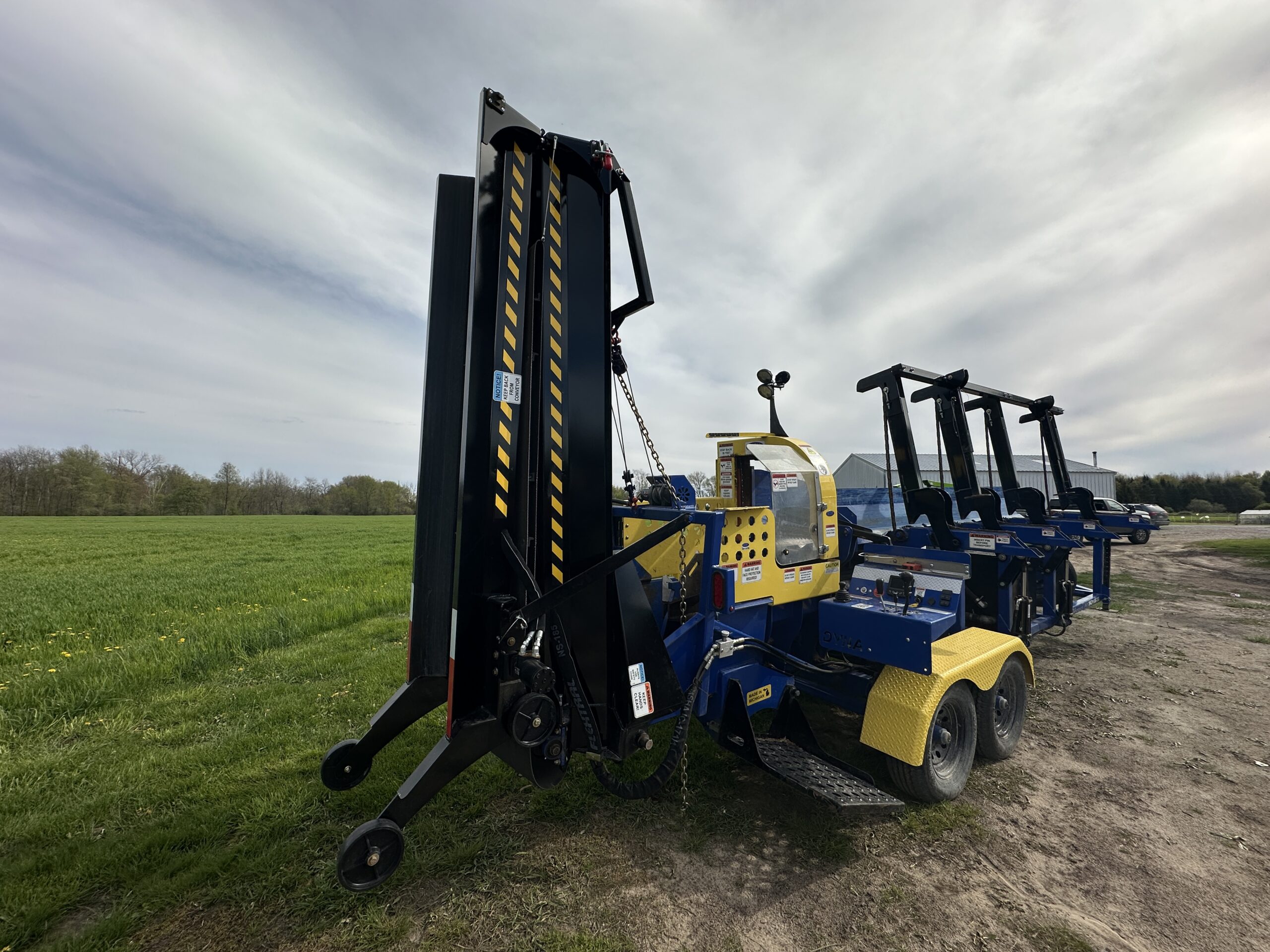 Current Running Rental Unit, Hours will accumulate DYNA 2024 SC-16 Kohler DieselFirewood Processor