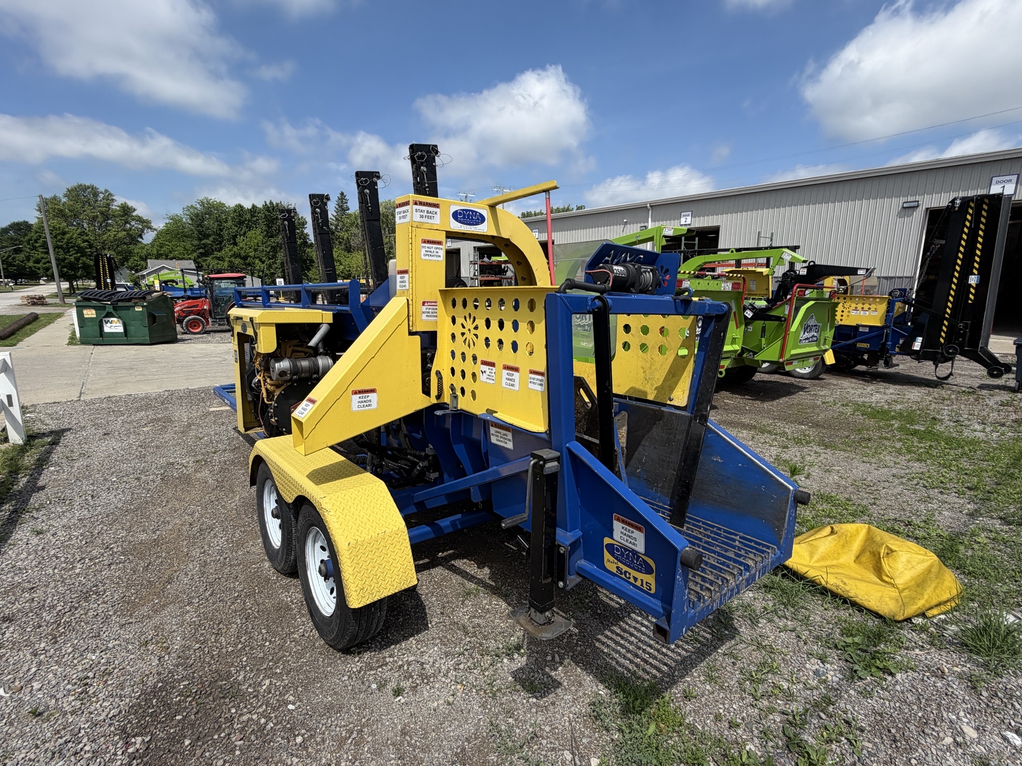 Used DYNA 2021 SC-15 CAT DieselFirewood Processor